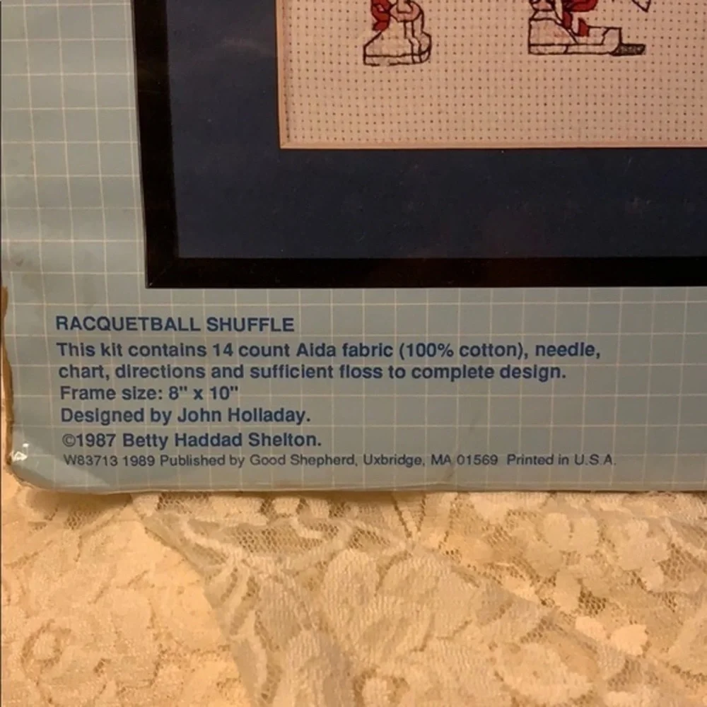ESTATE Vintage Good Shepherd Crosstitch Se…